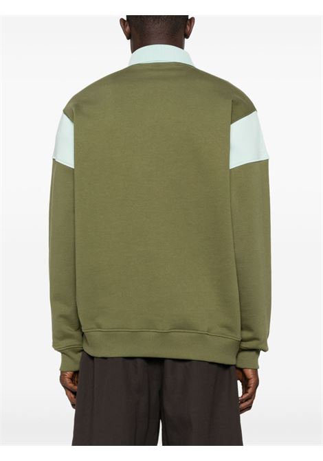 Polo a maniche lunghe in verde Drole de monsieur - uomo DROLE DE MONSIEUR | PL154CO127LKK